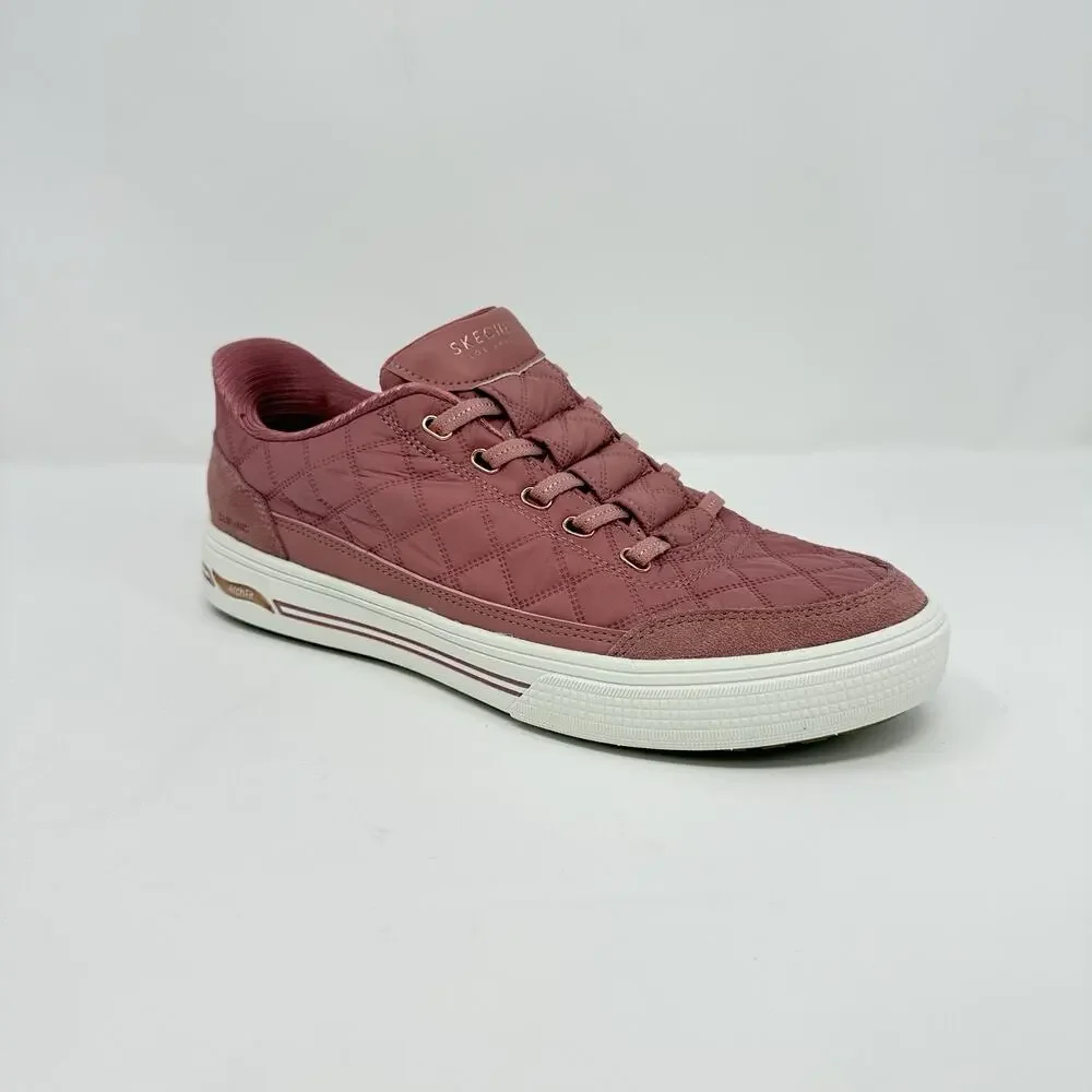 Skechers Arch Fit Arcade Cuddle Steps Rose Women’s Sneakers Size 10